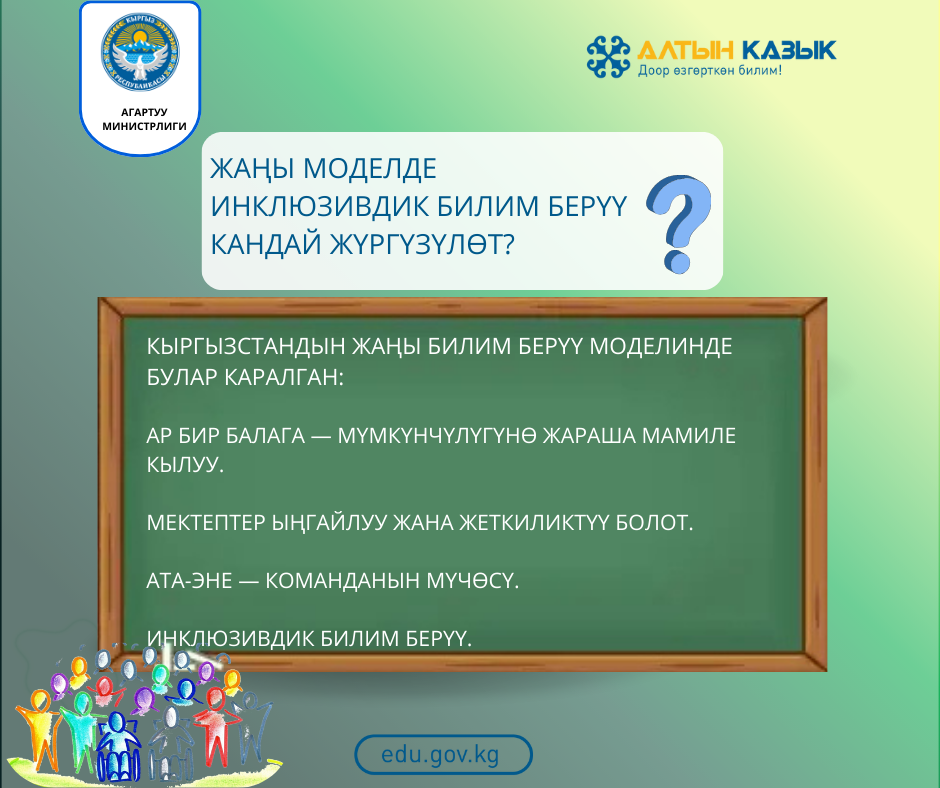 6.	Как будет обеспечено инклюзивное образование в новой модели?
